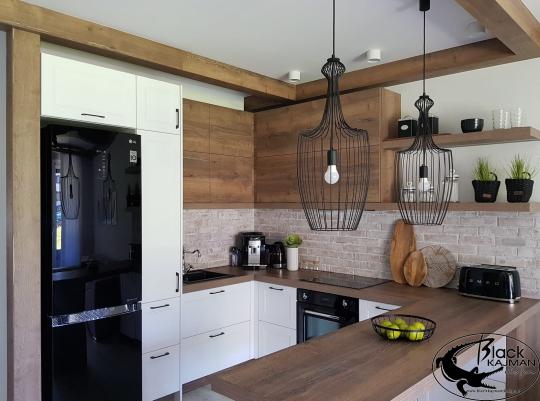 Apartament w Szczyrku - kuchnia; gotowa realizacja