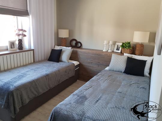 Apartament w Szczyrku - sypialnia; gotowa realizacja