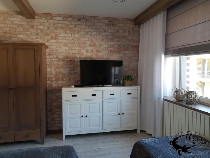 Apartament w Szczyrku - sypialnia; gotowa realizacja