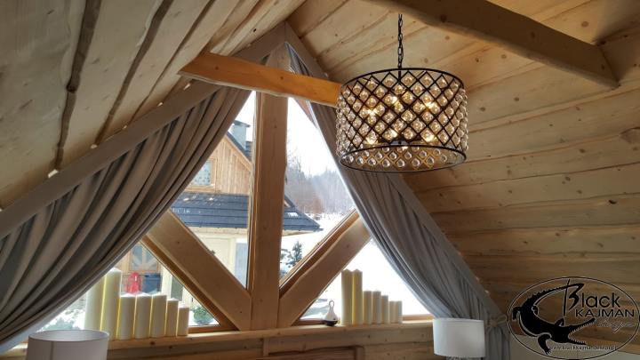 Domek letniskowy z bali w Szczyrku - gotowa realizacja.