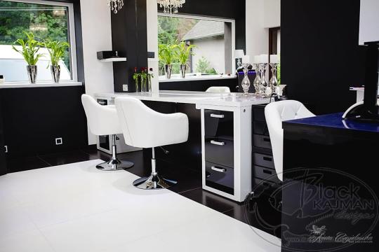 Salon fryzjerski w Mazańcowicach. Gotowa realizacja.