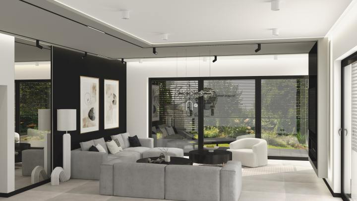 Projekt pokoju dziennego