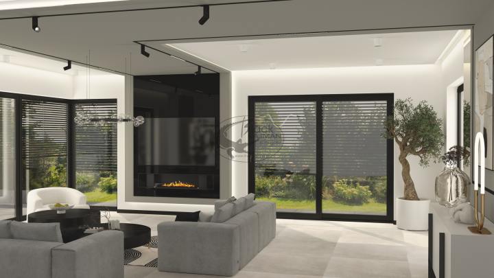 Projekt pokoju dziennego