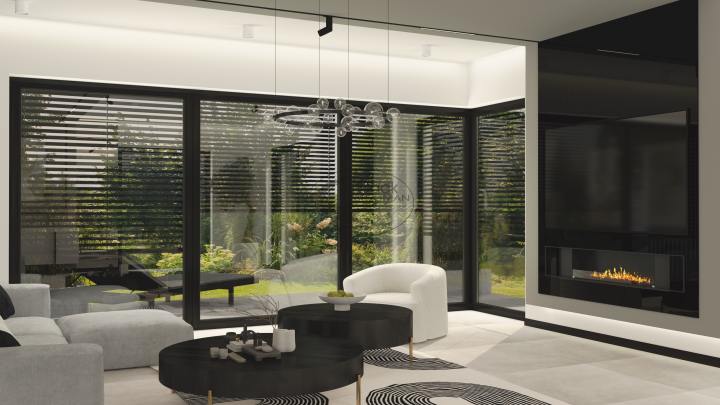 Projekt pokoju dziennego