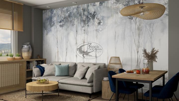 Projekt salonu w bloku